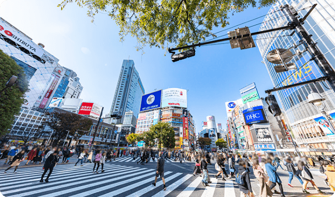 Shibuya Scramble Crossing